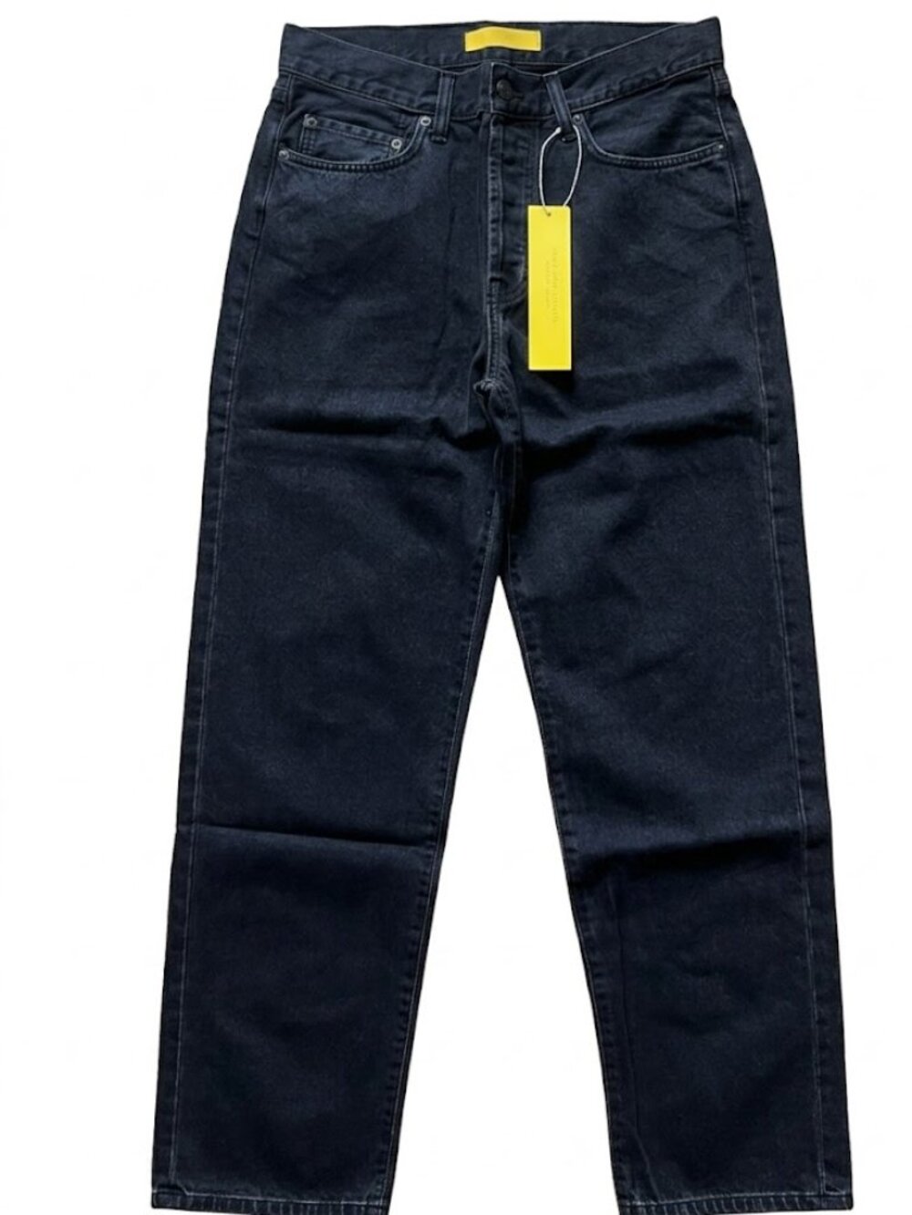 YELLOW THE LABEL MEN'S 'VINTAGE BLACK" STRAIGHT LEG JEANS 32X30 NWT